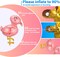 8th Birthday Anniversary Hawaiian Party Supplies 6 Pcs 40 Inch Giant Foil Helium Balloon Set